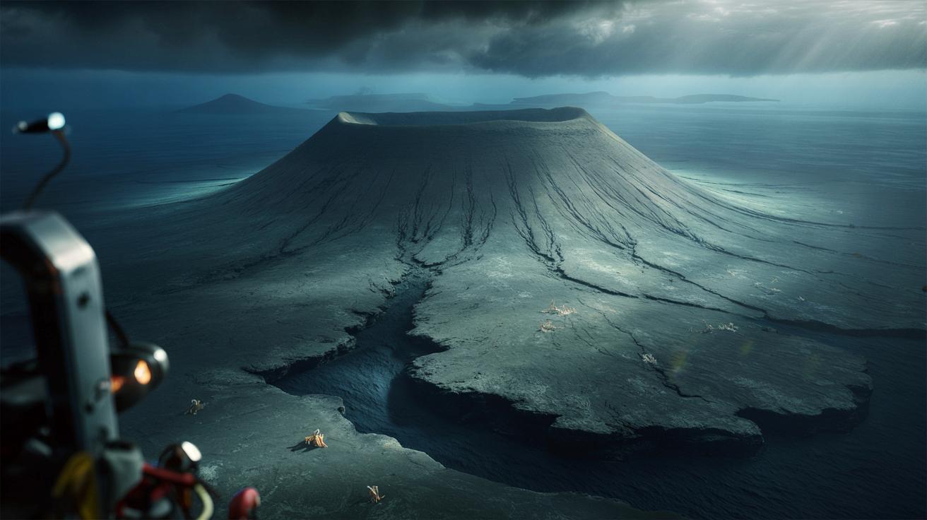 Pod Pacyfikiem znaleziono gigantyczny wulkan starszy niż dinozaury