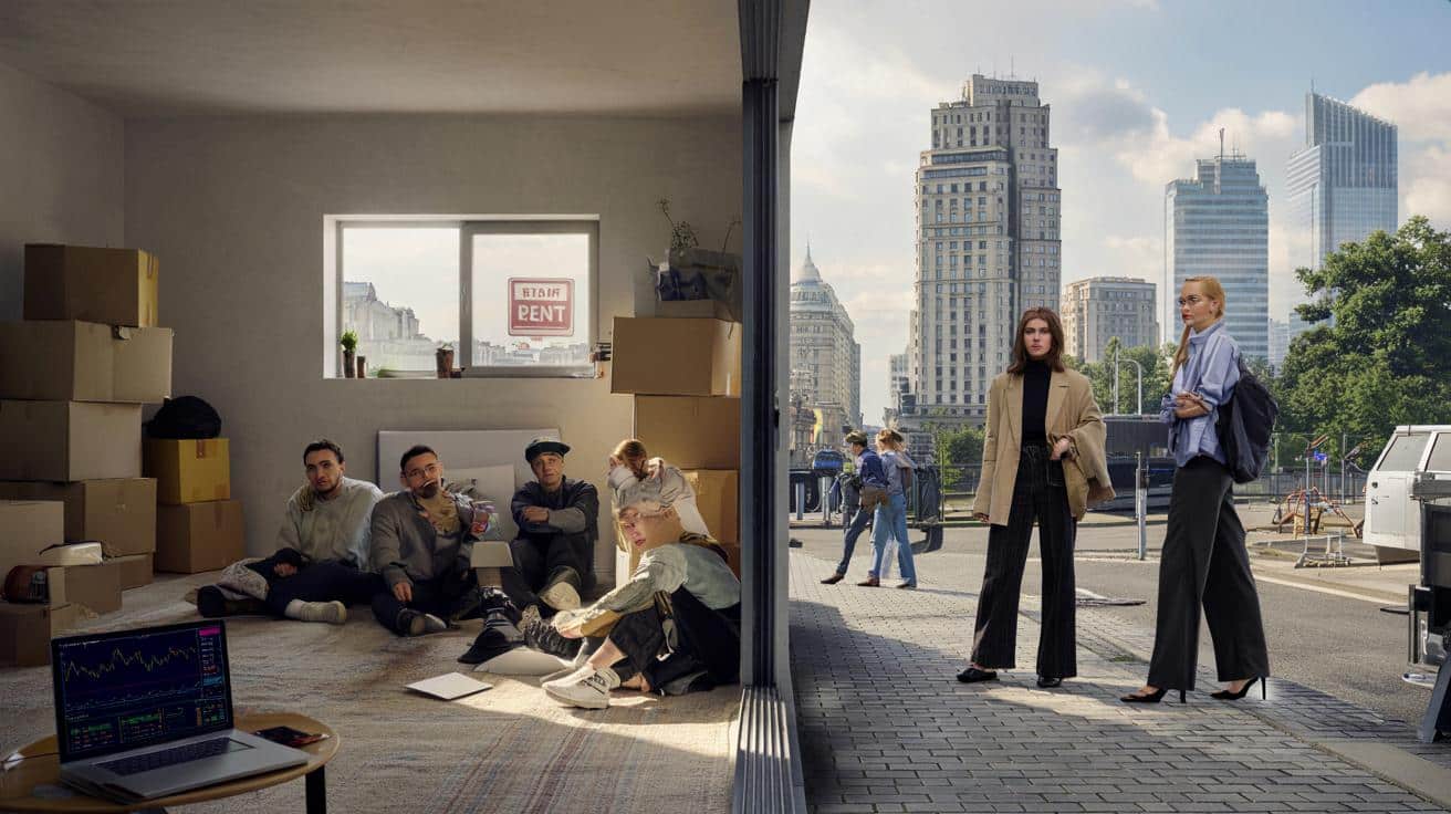 Pokolenie Z dziś bez mieszkania, jutro najbogatsze w historii