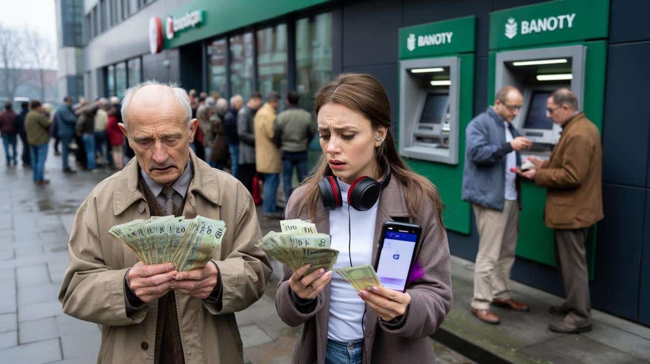 Polacy masowo wypłacają gotówkę z banków — eksperci tłumaczą, co tak naprawdę dzieje się z polskim systemem finansowym w 2025 roku