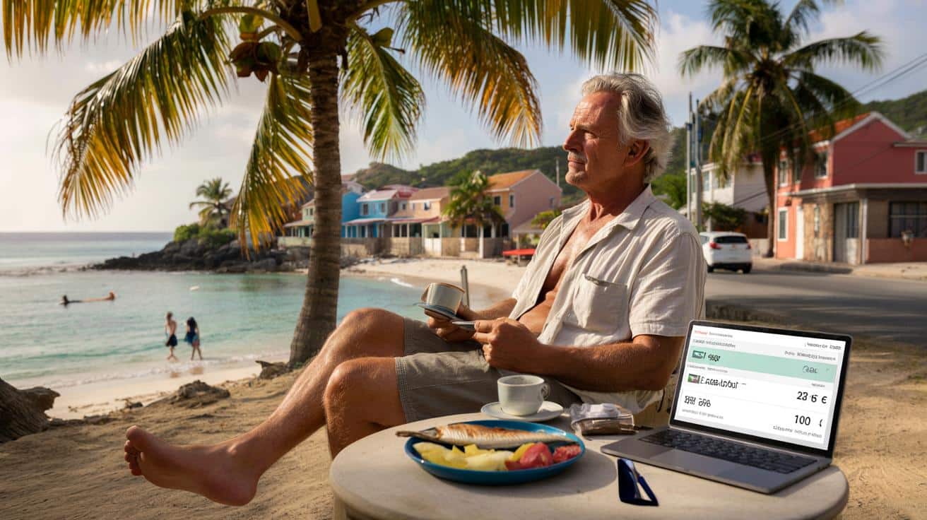 Polak na emeryturze pod palmami: 28°C cały rok za „polską średnią”