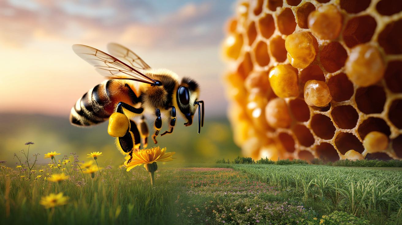 Pollen jak naturalny antybiotyk: nowa nadzieja dla pszczół i plonów