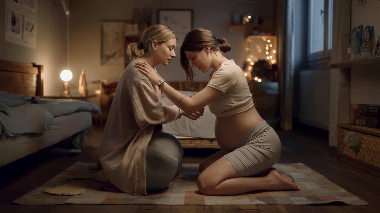 Położna domowa: pozycja porodowa która skraca II okres o 40%