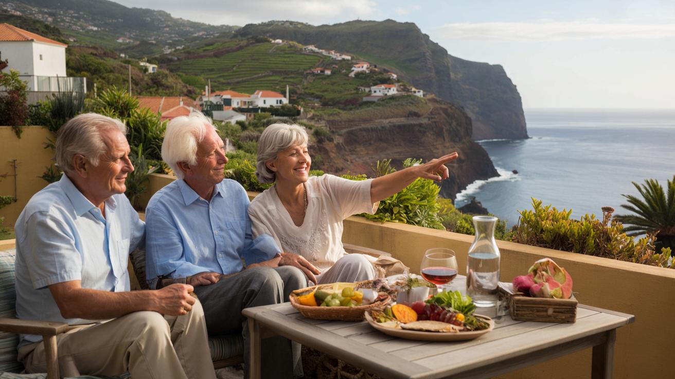 Polscy i francuscy seniorzy wybierają Maderę: spokojne życie za 1200 euro