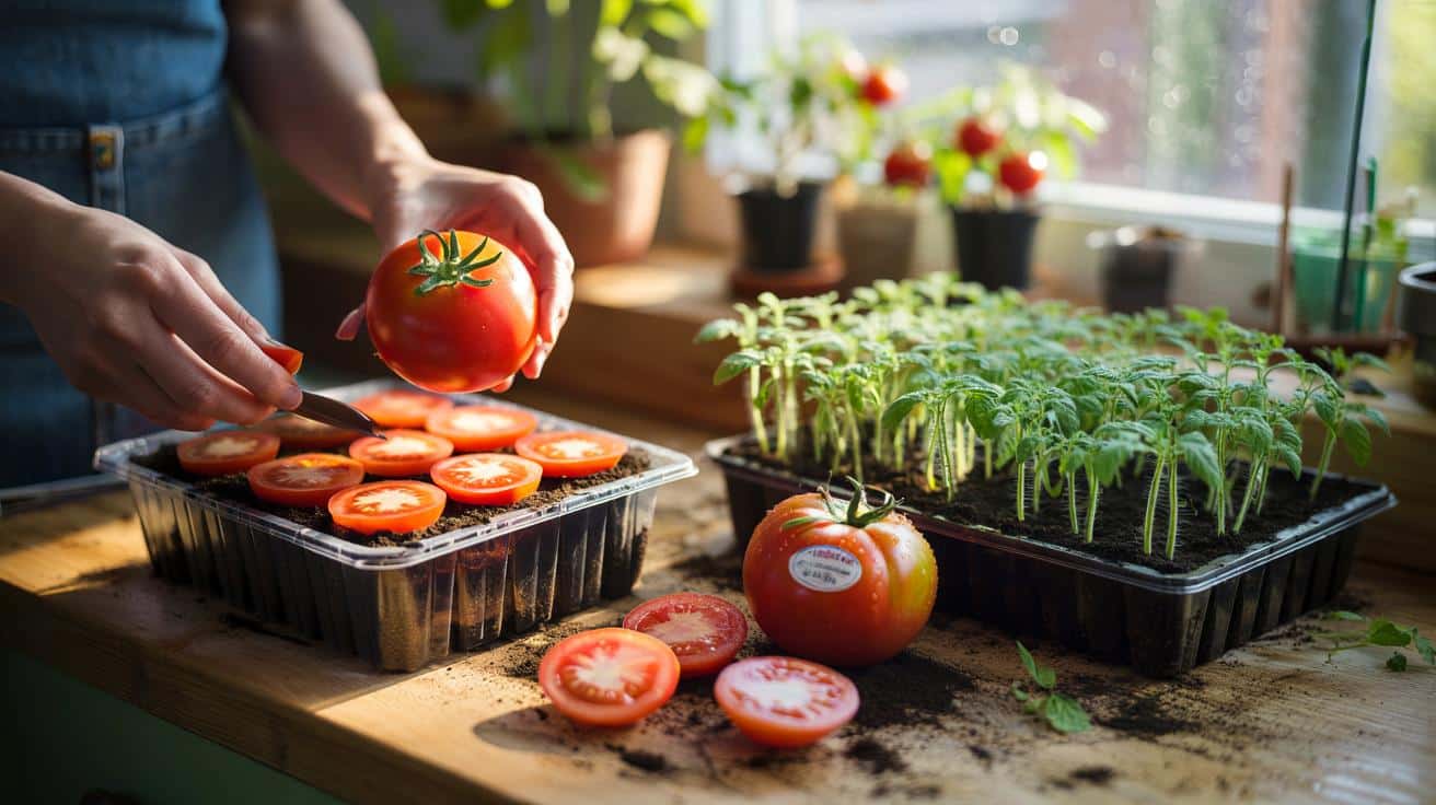 Z jednego pomidora z marketu wyhodujesz dziesiątki sadzonek. Oto prosty trik na wiosnę