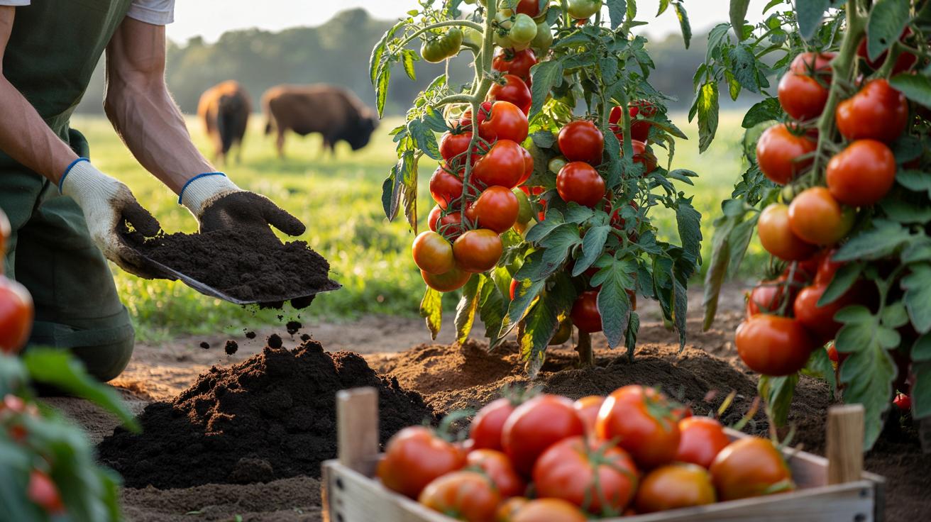 Nie wysiewaj pomidorów bez tego obornika: tańszy plon jak z chemii