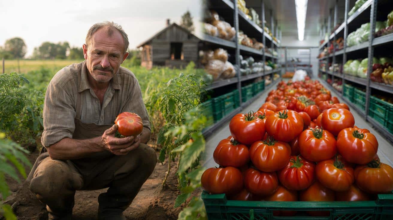 Rolnik ekologiczny z Podlasia tłumaczy, dlaczego letnie pomidory z supermarketu smakują jak woda i co robią producenci, by nie dojrzewały w transporcie