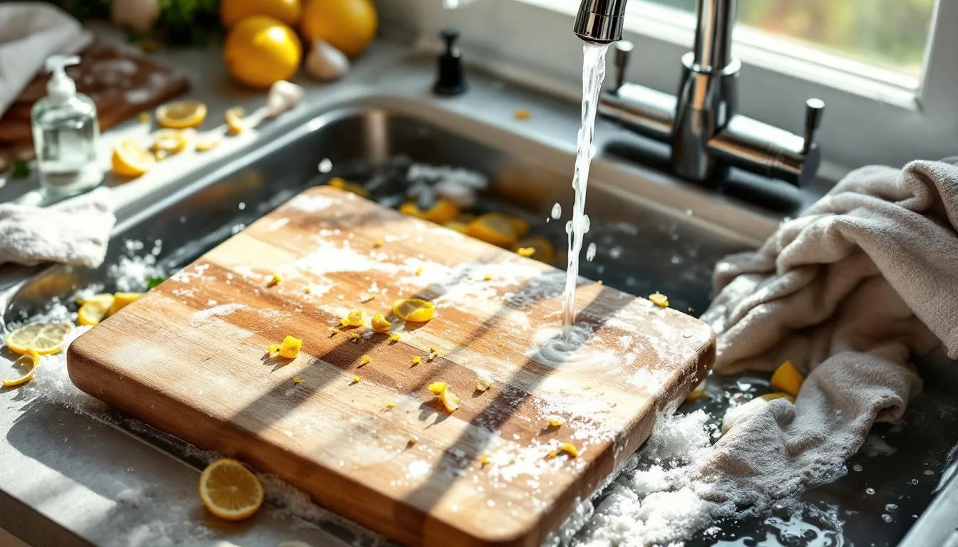 Popełniałem ten błąd przy myciu desek, a zapachy w kuchni były nie do zniesienia