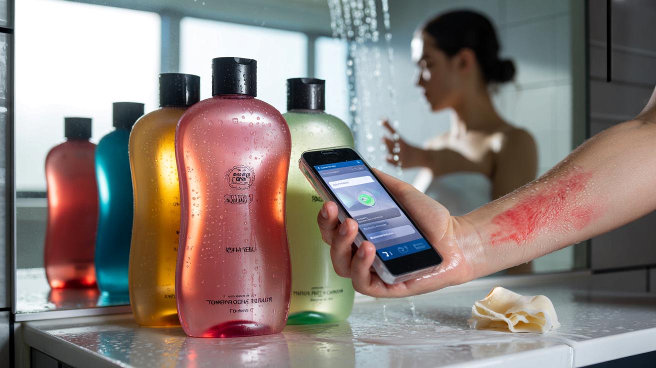 Popularne żele pod prysznic pod lupą. Aplikacja ostrzega przed groźnymi alergenami