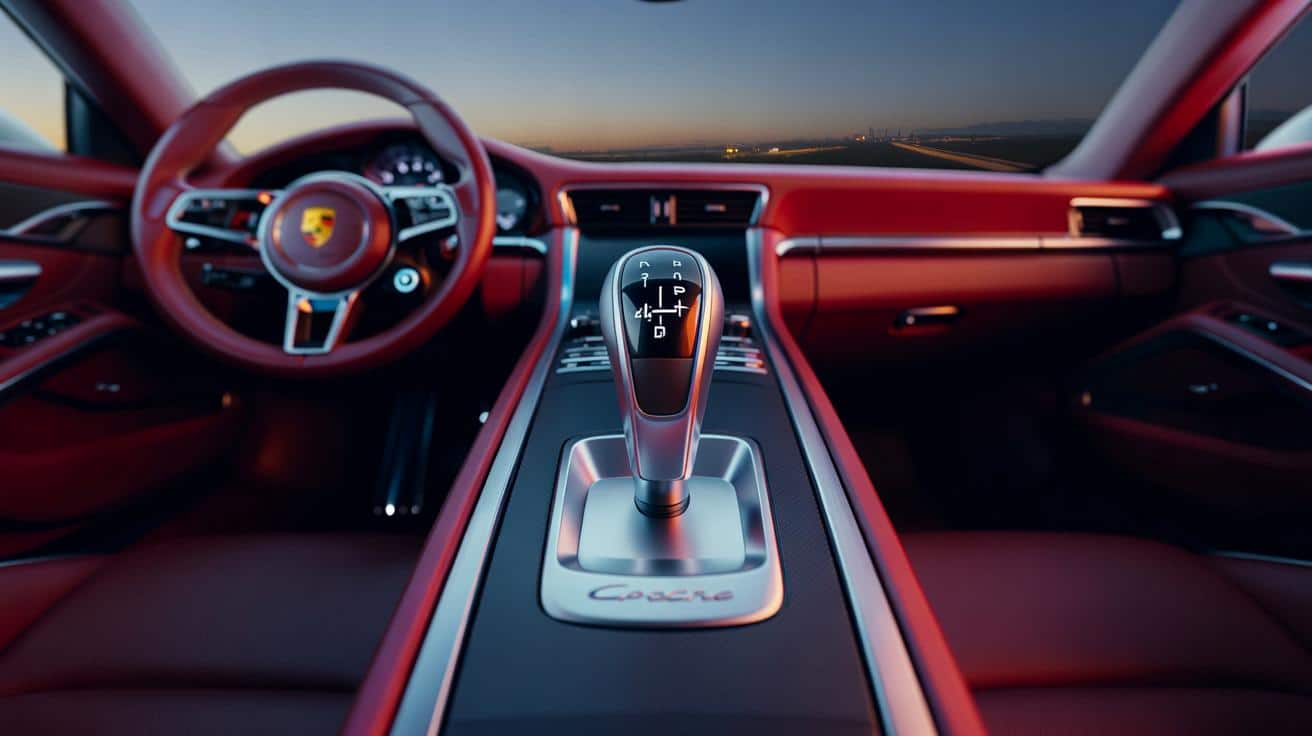 Porsche kombinuje manual i automat: nowy pomysł na lewarek biegów