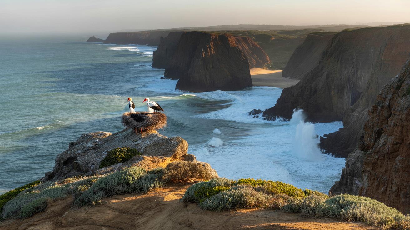 Portugalia na krawędzi oceanu: park z klifami, które zapierają dech