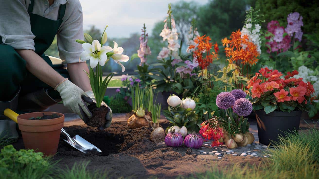 Posadź te letnie cebule jeszcze w marcu, a ogród wybuchnie kwiatami latem