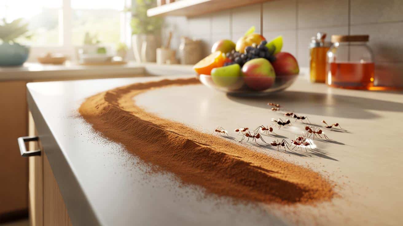 Posyp mrówki cynamon i nigdy więcej nie wrócą do domu