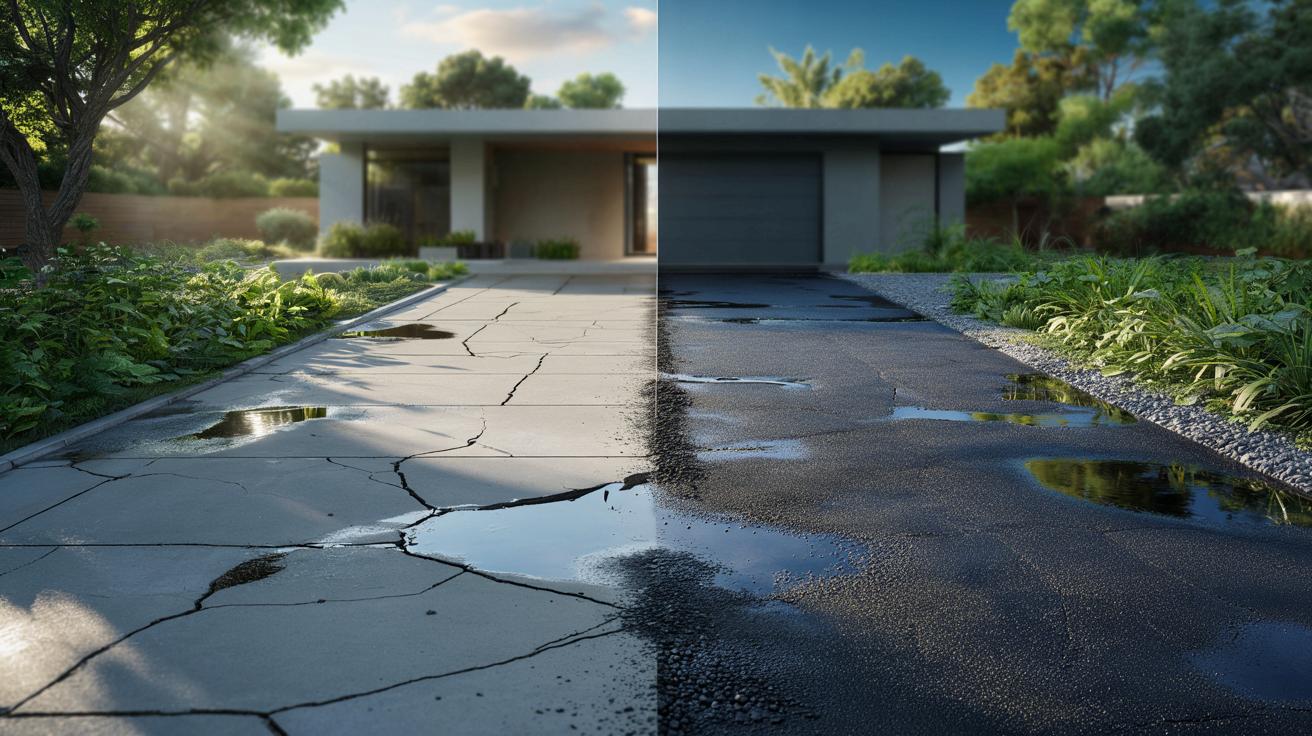 Pożegnaj beton: ten ekologiczny, recyklingowany materiał na podjazd może sprawić, że twoja płyta będzie wyglądać staro