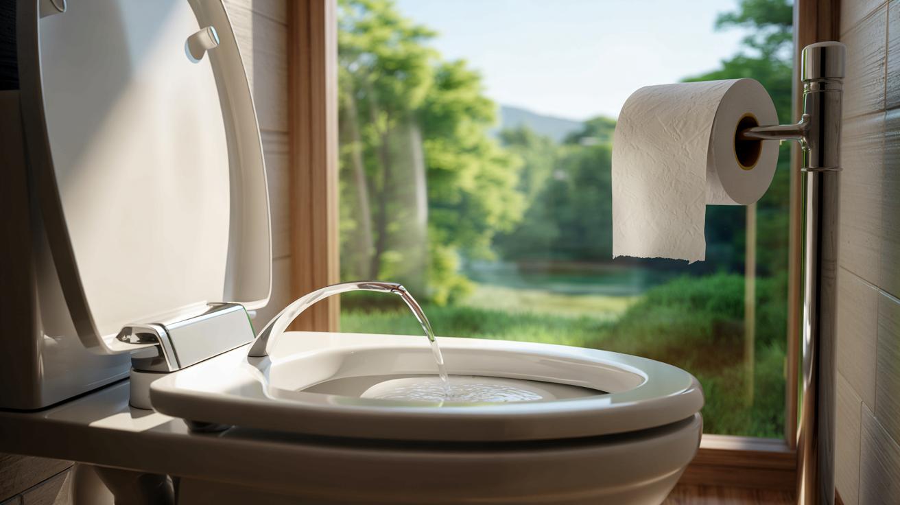 Pożegnaj papier toaletowy: wodny zamiennik jest czystszy i tańszy