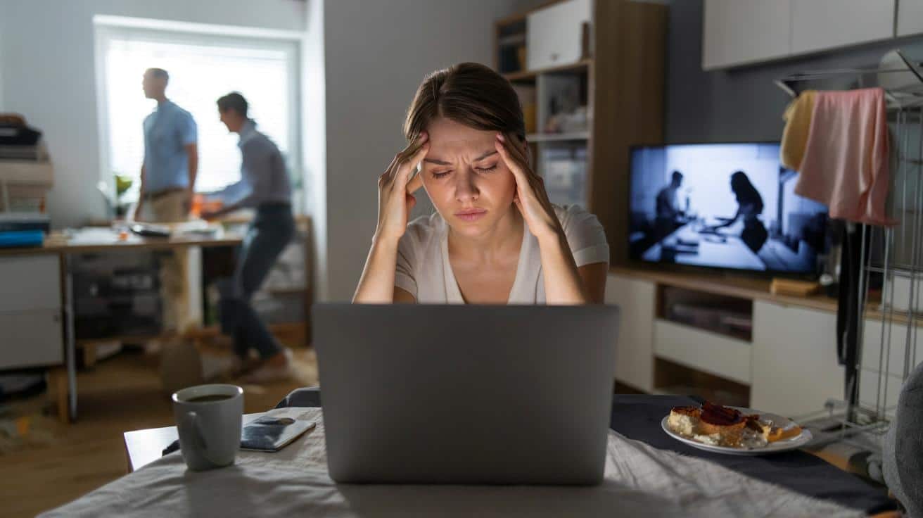 Neurolog tłumaczy, dlaczego osoby pracujące zdalnie częściej cierpią na migreny i jaki błąd w organizacji stanowiska pracy jest tego przyczyną