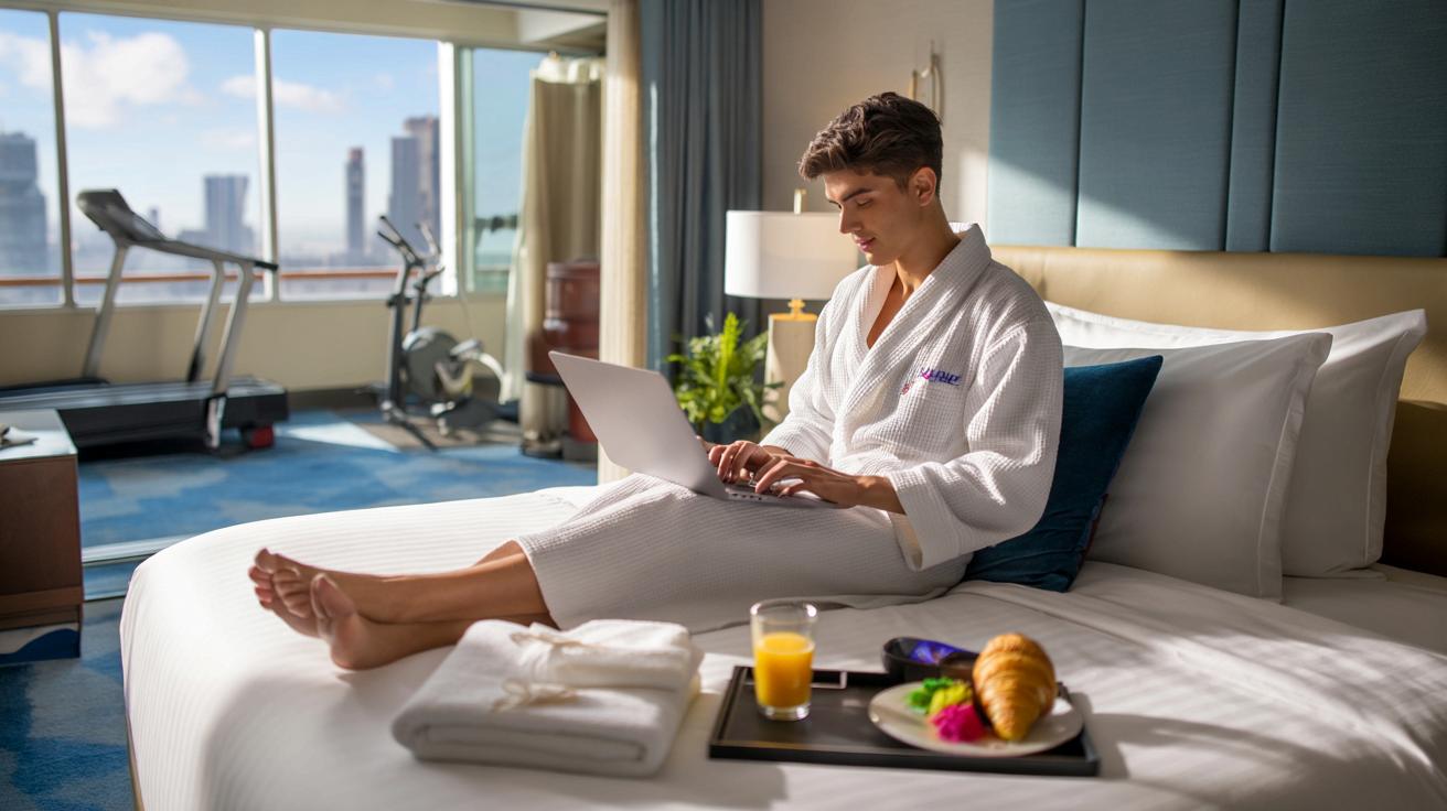 Pracuj w szlafroku: 4,3 tys. euro za ocenianie hoteli