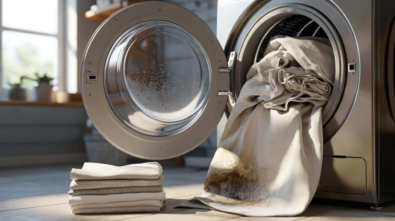 Pranie pościeli w trybie Eco? Ten błąd niszczy pralkę i lniane prześcieradła
