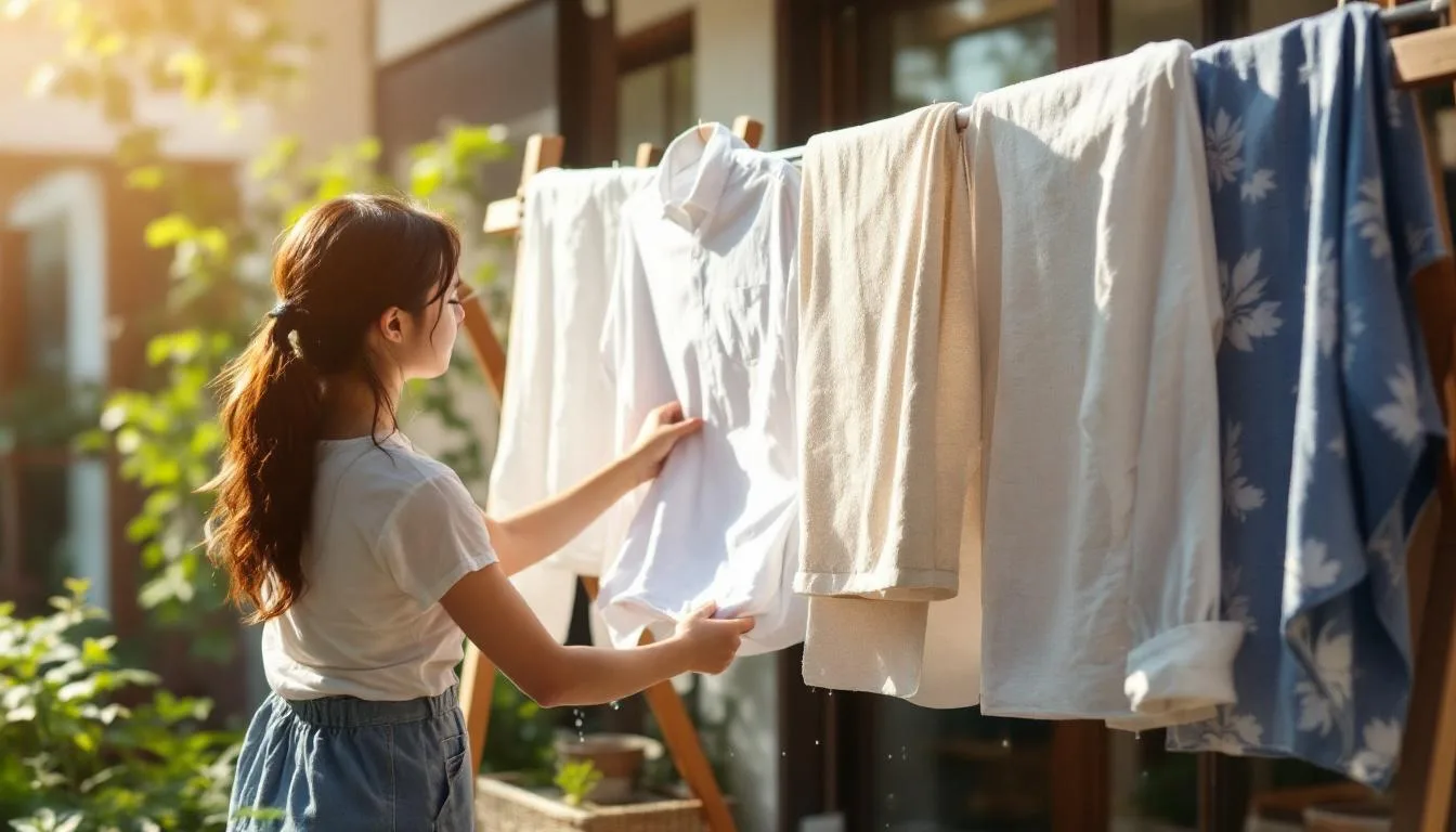 Pranie schnie dwa razy szybciej dzięki japońskiej metodzie zamiast suszarki