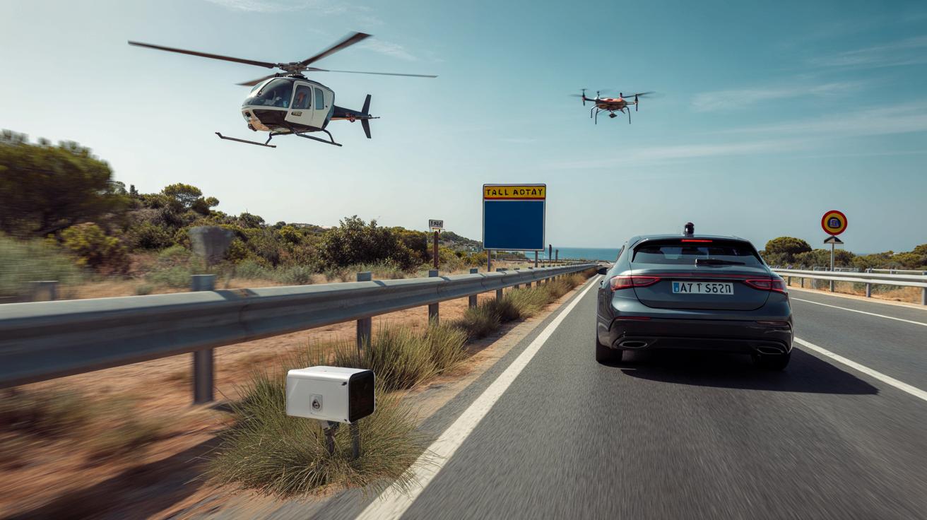 Prawie niewidzialne radary w Hiszpanii. Kierowcy nie mają szans na ucieczkę