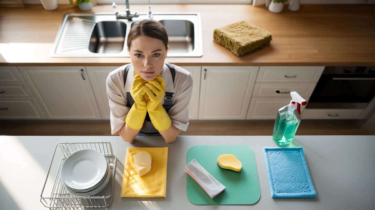 Profesjonalna sprzątaczka wyjaśnia dlaczego nigdy nie używa jednej gąbki do mycia i do wycierania