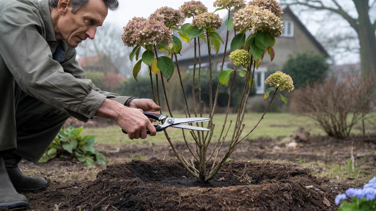Prosty marcowy trik na hortensje od Monty’ego Dona. Więcej kwiatów bez ciężkiego cięcia