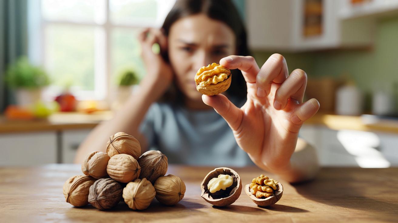 Prosty test potrząsania: jak w kilka sekund sprawdzić, czy orzechy włoskie są zepsute