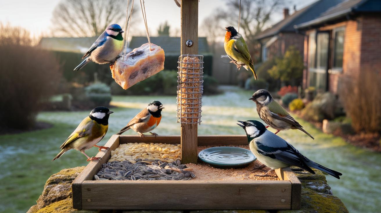 Prosty trik z Anglii: jak zmienić karmnik w ptasią stację ratunkową