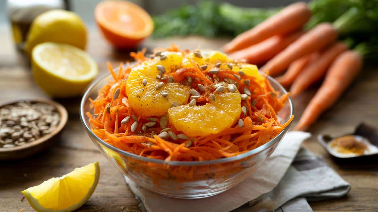 Prosty trik do surówki z marchewki. Ten dodatek robi całą robotę