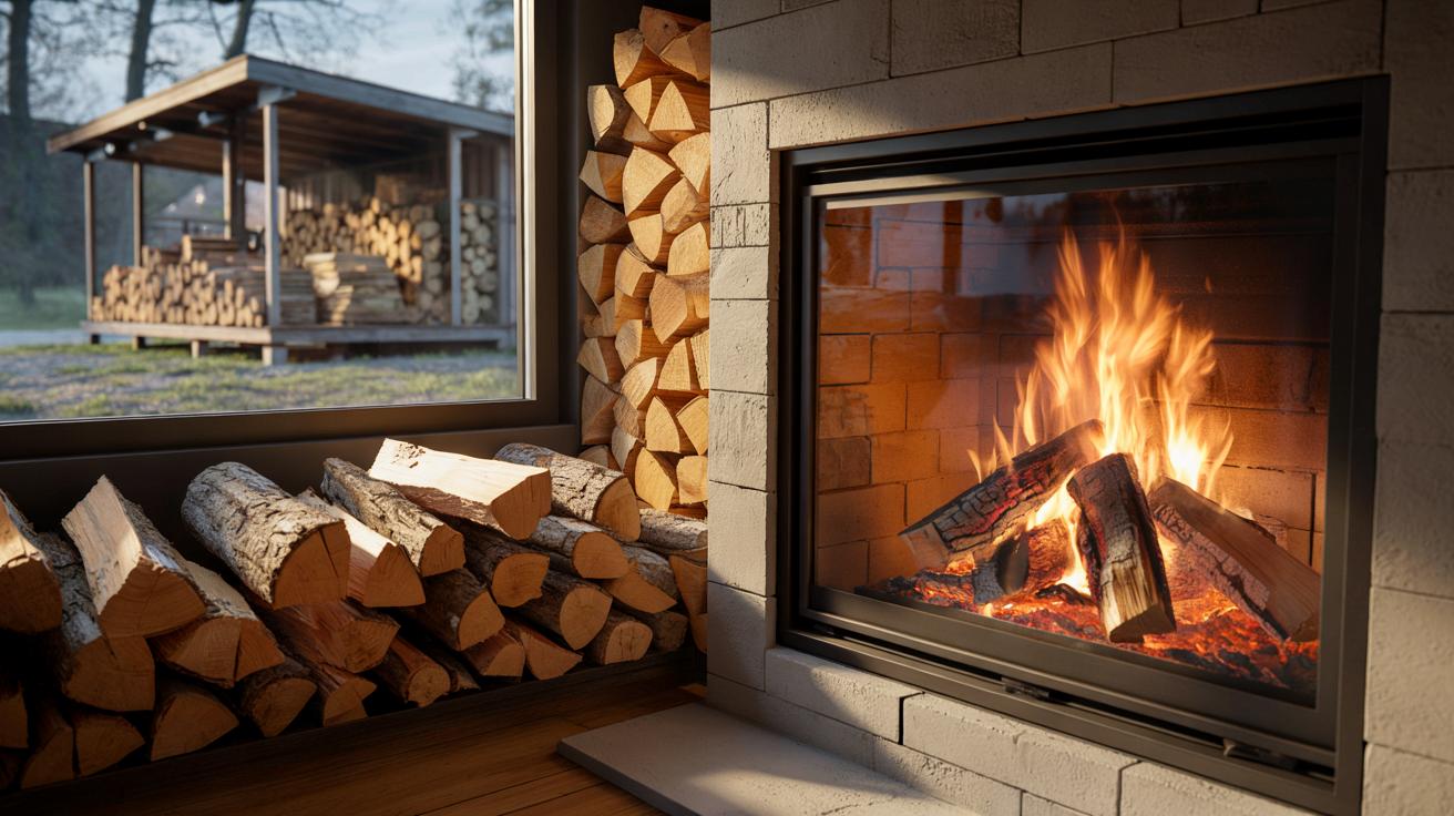 Prosty trik na drewno do kominka: jak podwoić ilość ciepła z tych samych polan