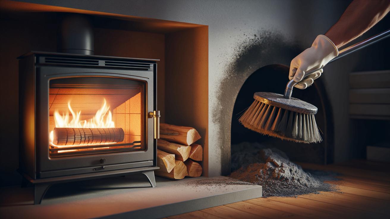 Prosty trik na piec na drewno: dwa razy więcej ciepła za grosze