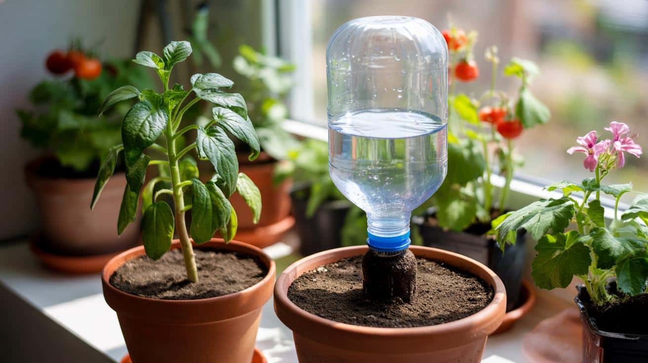 Prosty trik z butelką uratuje przesuszone rośliny, jeśli unikniesz tego błędu