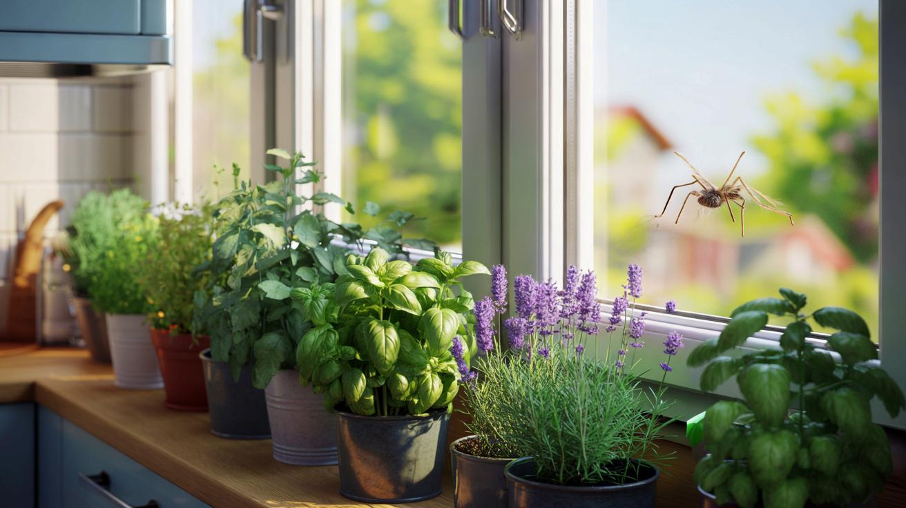 Prosty trik z doniczkami na parapecie, który trzyma pająki z daleka