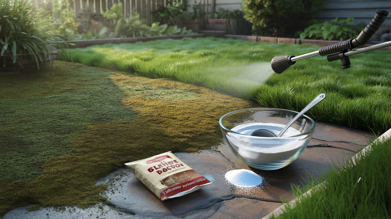 Tani proszek z kuchni za 75 groszy usuwa mech z trawnika skutecznie i bez użycia octu