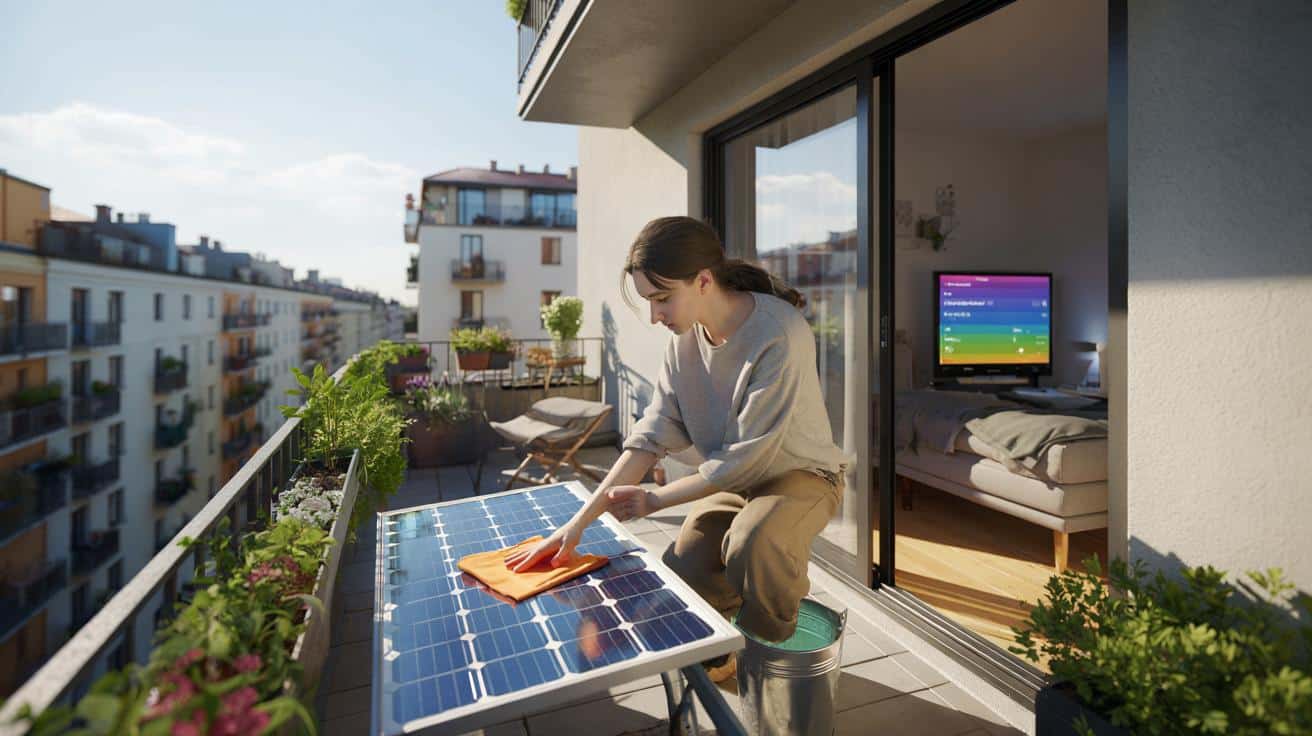 Przedwiosenny przegląd balkonu z fotowoltaiką: 5 kroków do większego zysku