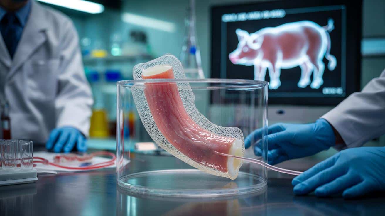 Przełom w medycynie: naukowcy wyhodowali działający fragment przełyku z komórek świni