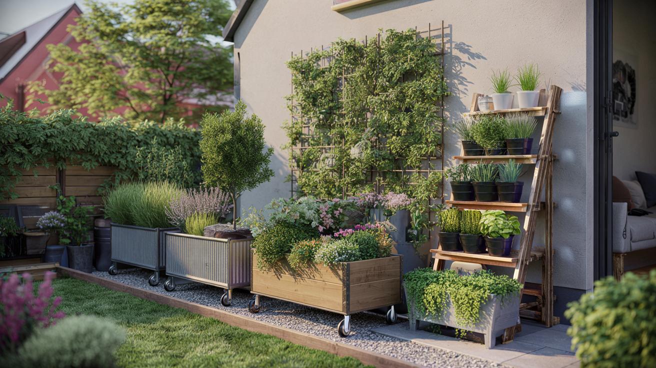 Przeprowadzasz się co parę lat? Tak urządzisz ogród, który zabierzesz ze sobą