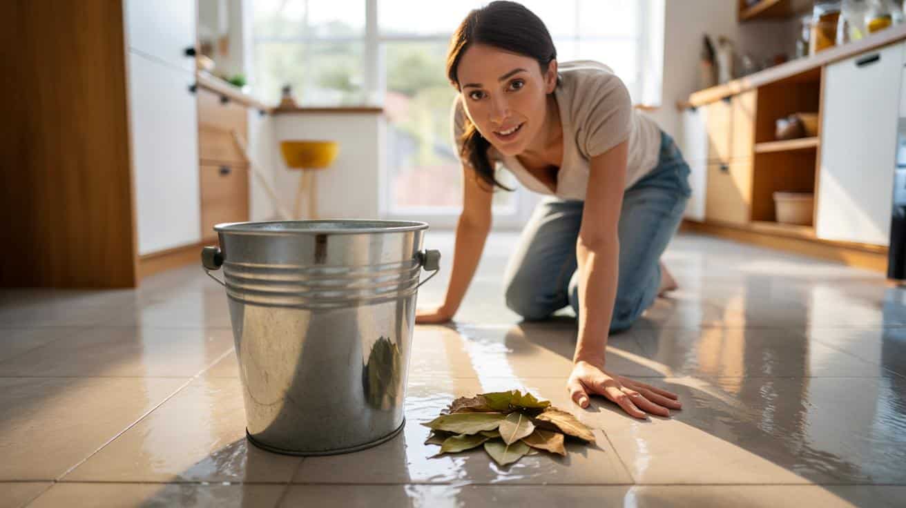 Przestałam szorować podłogę na darmo. Liść z kuchni zrobił różnicę