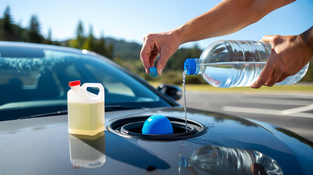 Przestałem kupować płyn do spryskiwaczy. Ten prosty trik daje 5 litrów za grosze