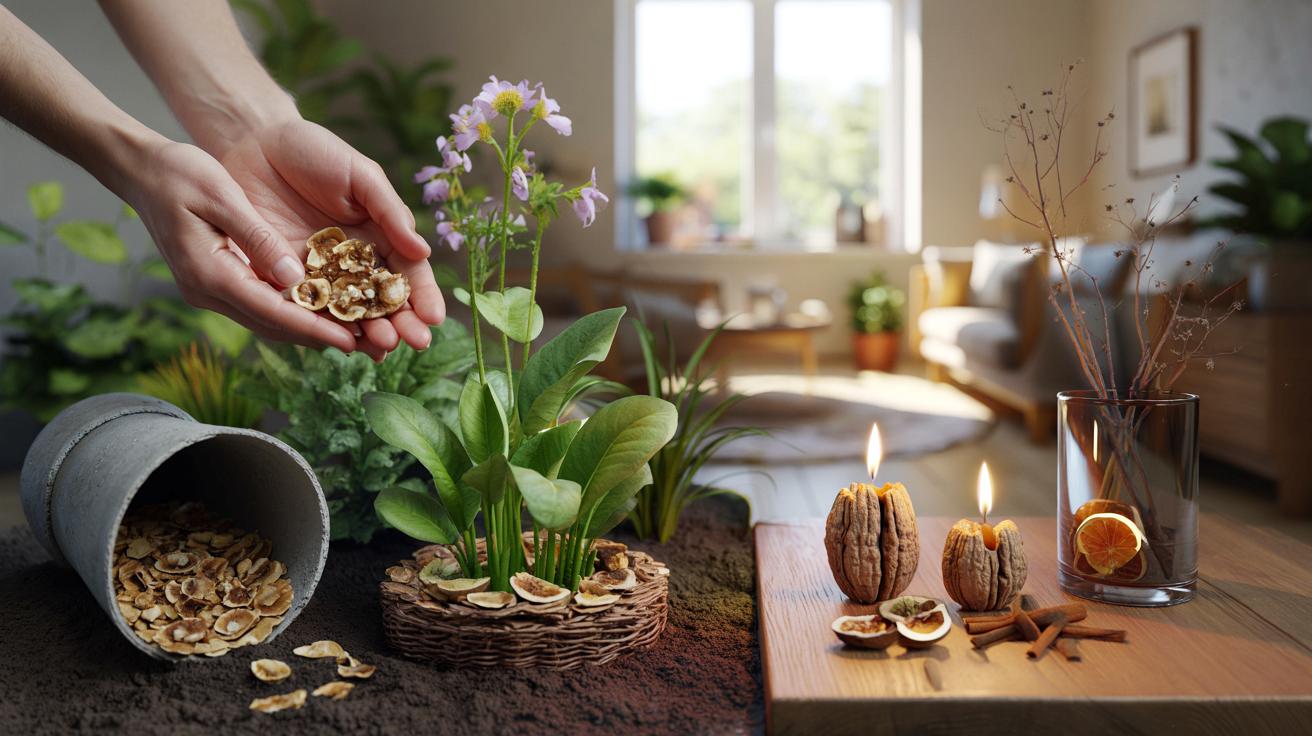 Przestań wyrzucać skorupki po orzechach. Tak zmienią ogród i dom