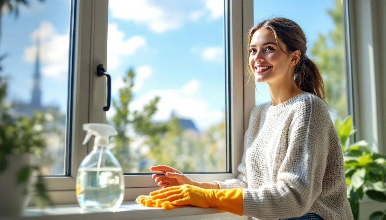 Przez 30 dni stosowałem ten trik z octem, okna pozostają czyste znacznie dłużej