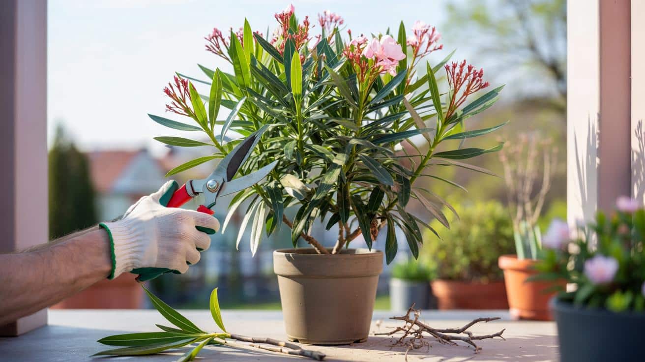 Kiedy i jak przycinać oleander wiosną, żeby kipiał kwiatami latem