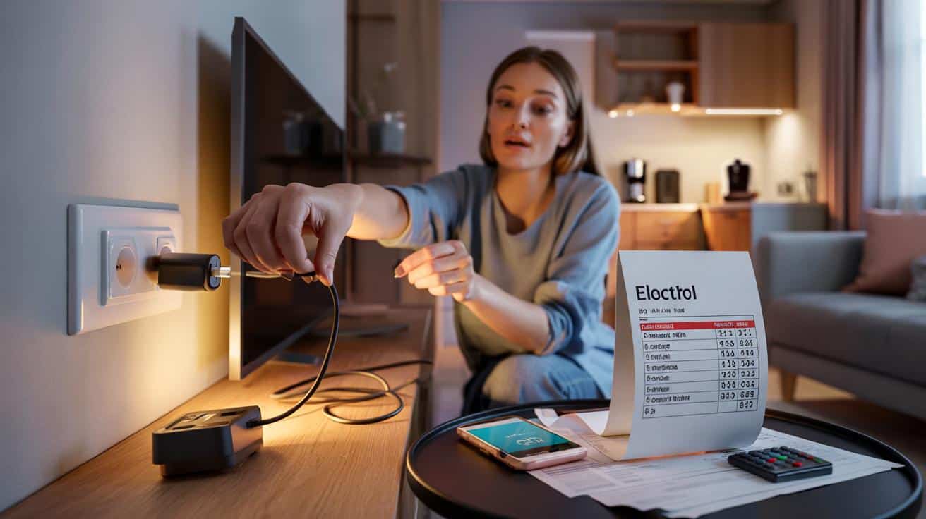 Przypadkiem wyciągnęła wtyczkę. Rachunek za prąd nagle spadł