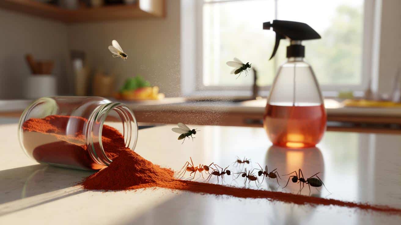 Ta przyprawa z kuchni przepędzi muchy i mrówki lepiej niż spray