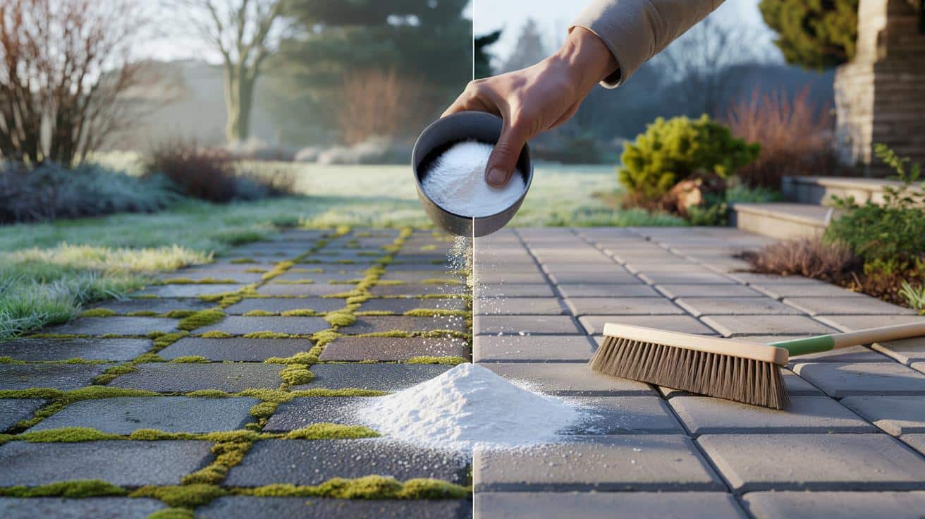 Ta jedna kuchenna przyprawa usuwa mech i chwasty z tarasu bez szorowania i kosztownych środków