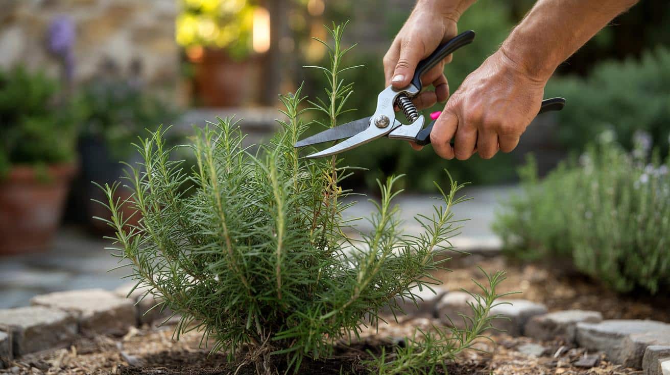 Przytnij rozmaryn jak profesjonalista: kiedy to zrobić i gdzie ciąć