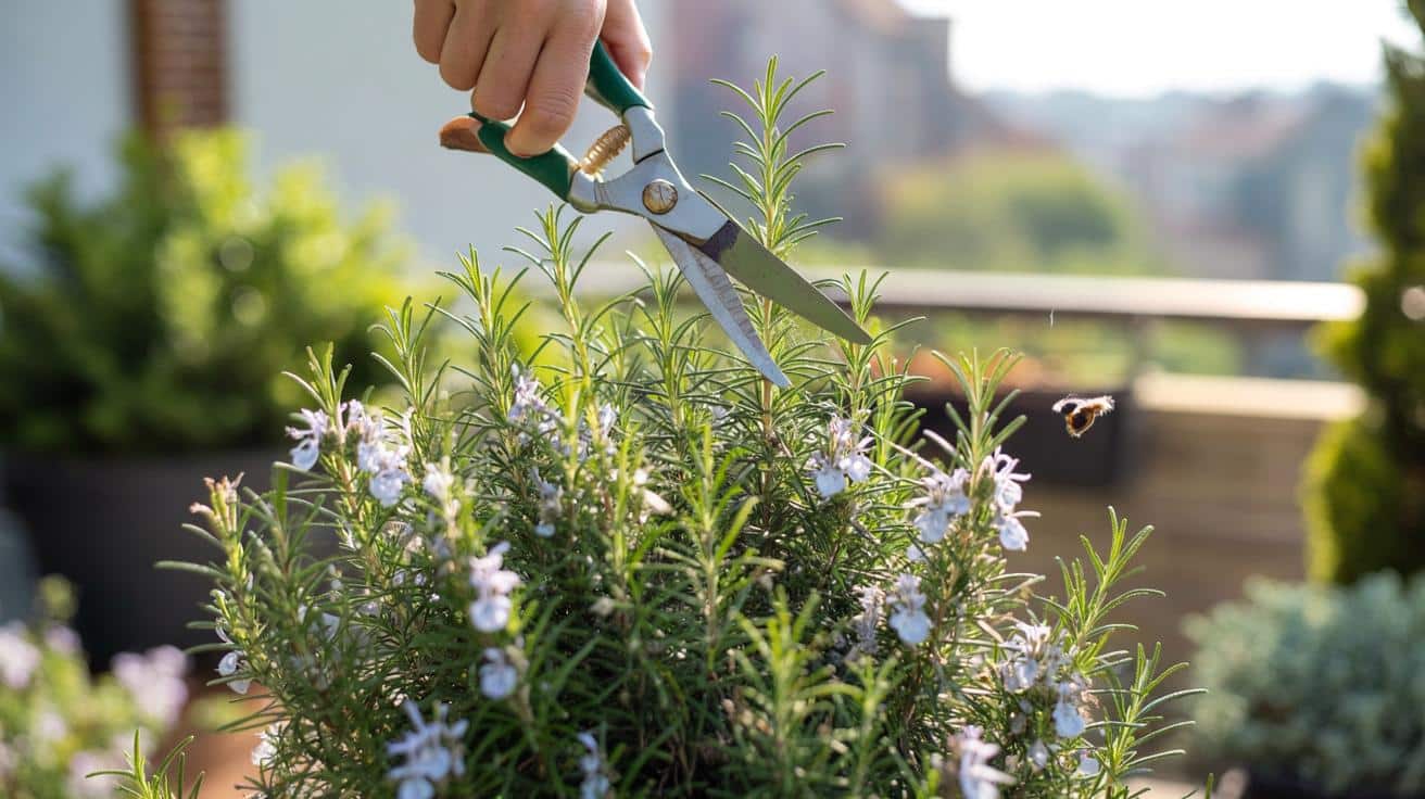 Przytnij rozmaryn w marcu: jedna zasada da morze kwiatów