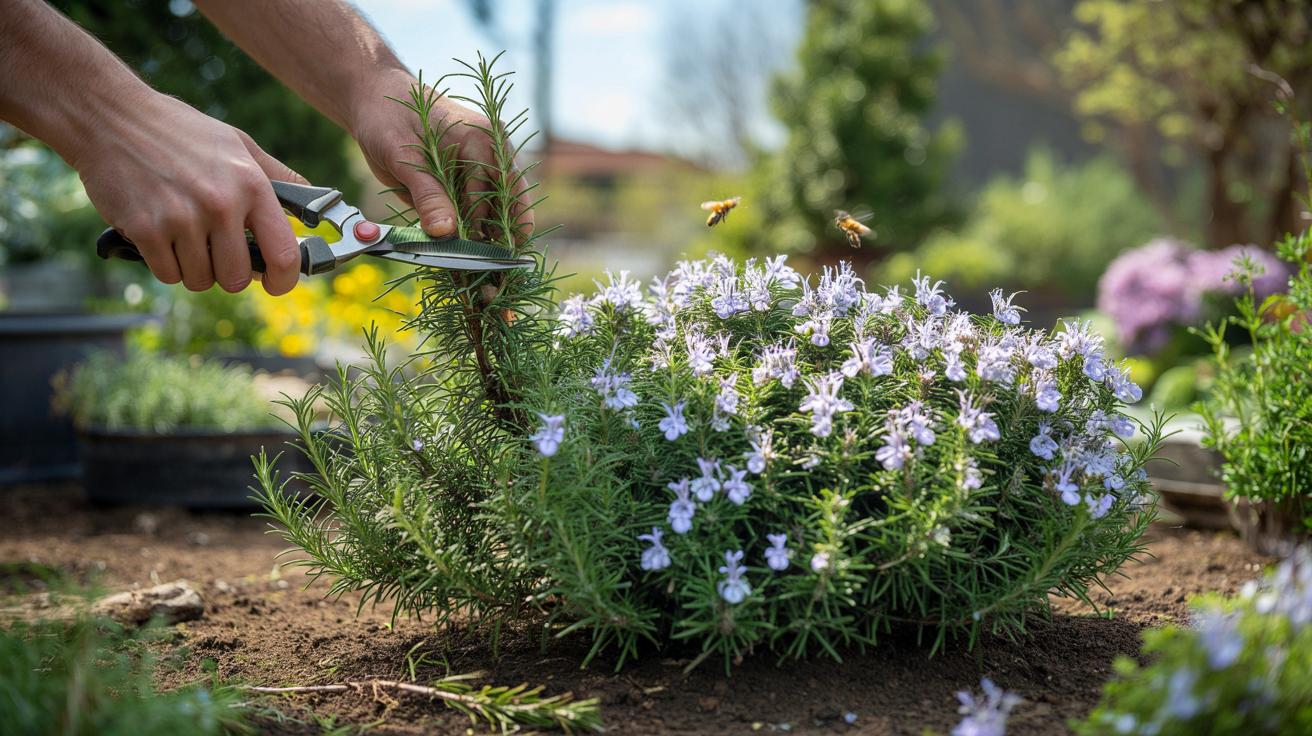 Przytnij rozmaryn w marcu: ta wysokość daje morze kwiatów
