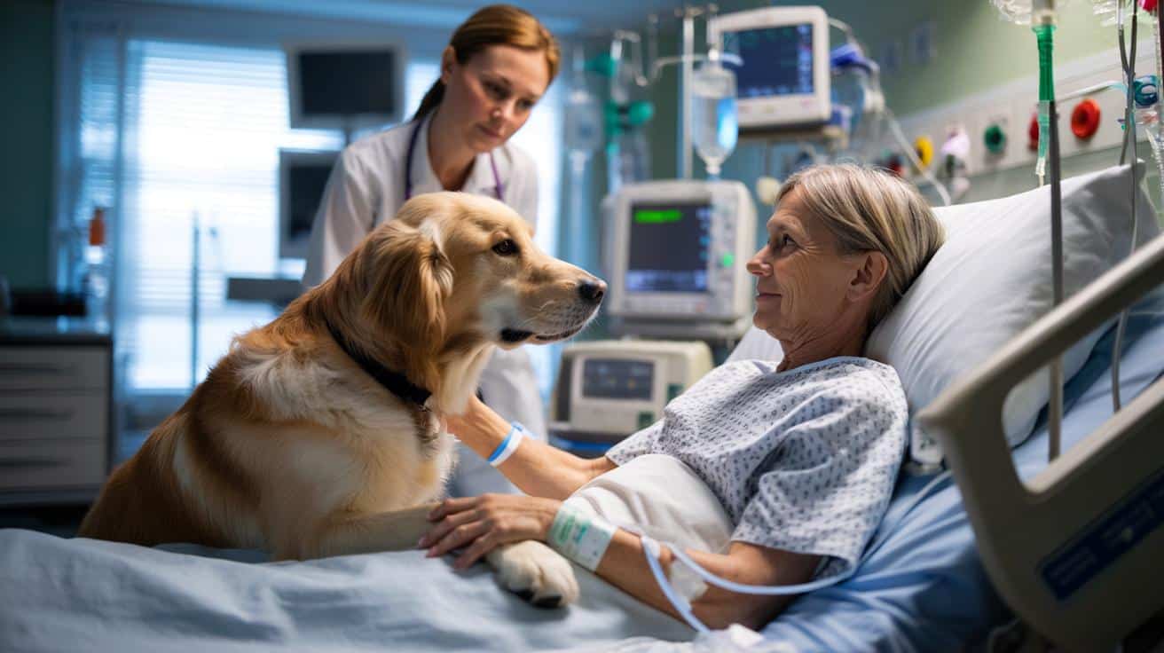 Psy w intensywnej terapii? Szpital testuje niezwykły sposób wsparcia chorych