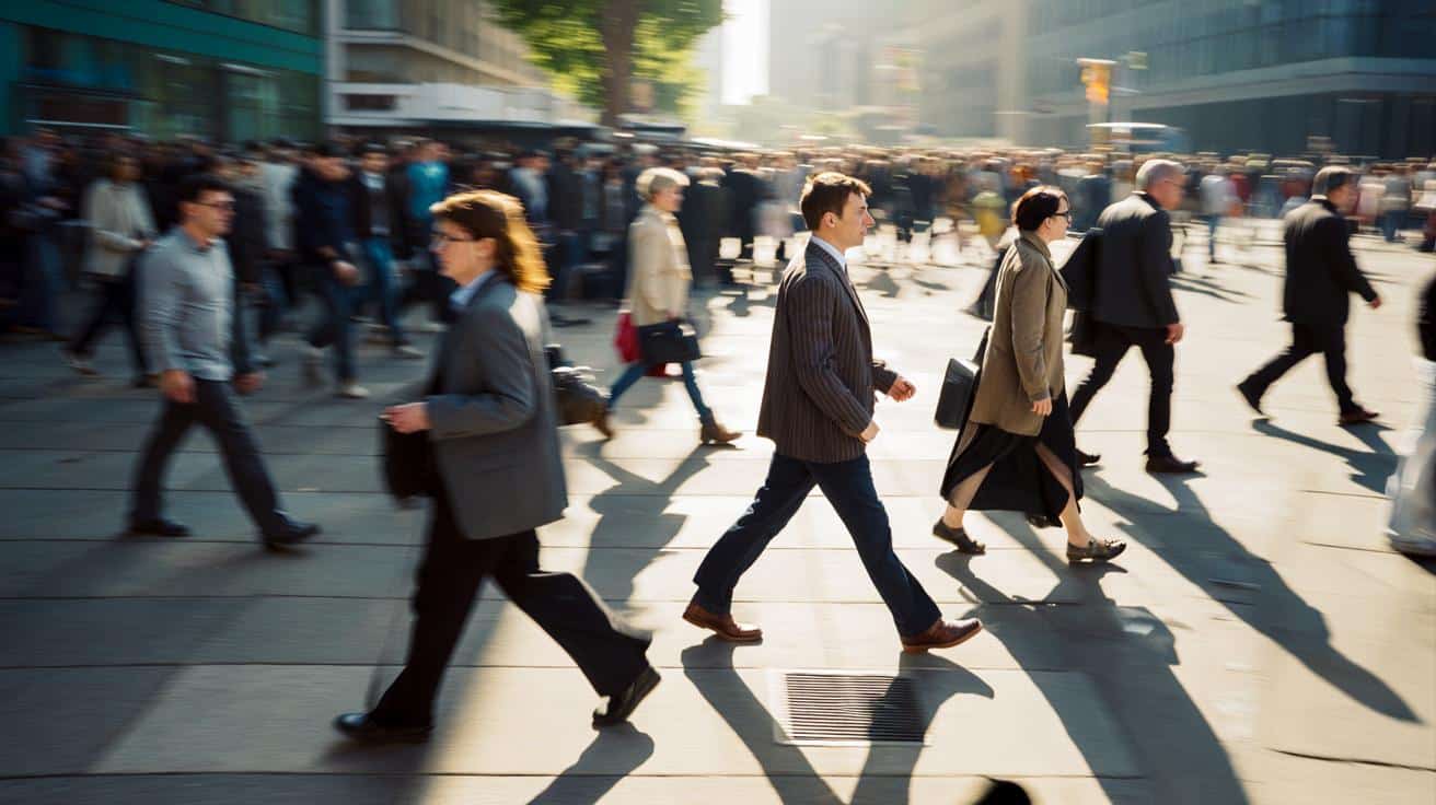 Psycholog wyjaśnia, dlaczego niektórzy ludzie zawsze chodzą szybciej niż inni