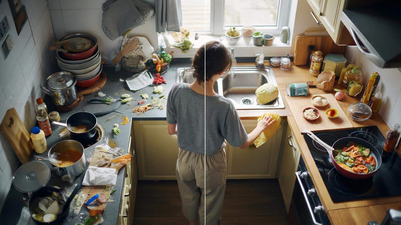 Psycholog zdradza: to, jak sprzątasz w kuchni, mówi o twoim charakterze